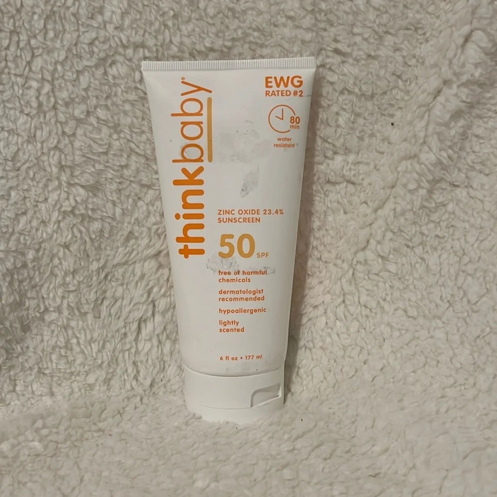 Think baby zinc oxide sunscreen spf 50
